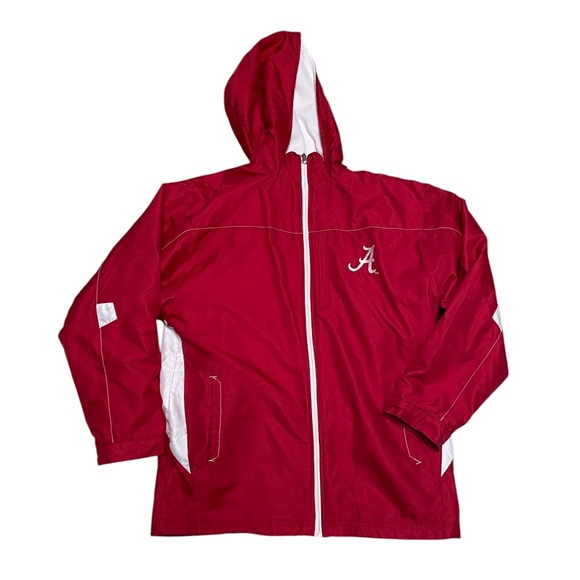 Youth Alabama Front Zip Up Fleece Lined Jacket with Hoodie Size XL 18/20 - Picture 1 of 14